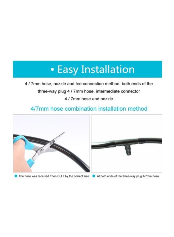 Alyashmac Plastic Sprayer Nozzles Tools Set Black 25x10x20centimeter - Image 3