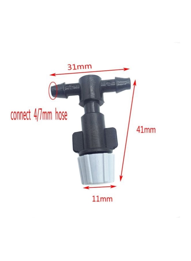 Alyashmac Plastic Sprayer Nozzles Tools Set Black 25x10x20centimeter - Image 5
