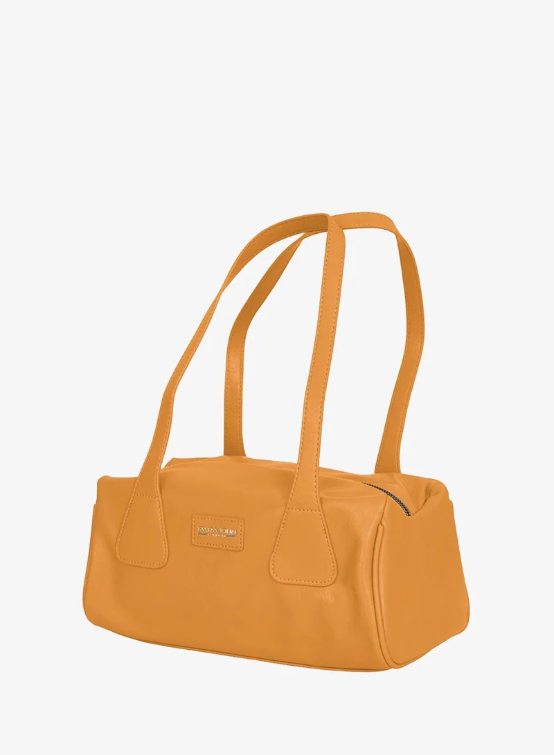 بارا جون حقيبة يد نسائية أنيقة من جلد البولي يوريثين باراجون