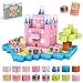 CEMECER Magnetic Blocks 48PCS 1in Princess Magnetic Building Blocks Toy for Kids Build Cubes Stacking Magnetic Tiles Sensory Montessori Construction Toys Boys Girls Christmas Birthday Gifts - Image 2
