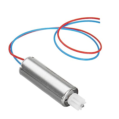 INVENTO 1pcs 816 3.7V 8x16mm Micro Coreless motor High Speed DC Motor with 9 teeth Plastic Gear mounted for Tiny RC Toy Drones Quadcopter Helicopter - Image 1