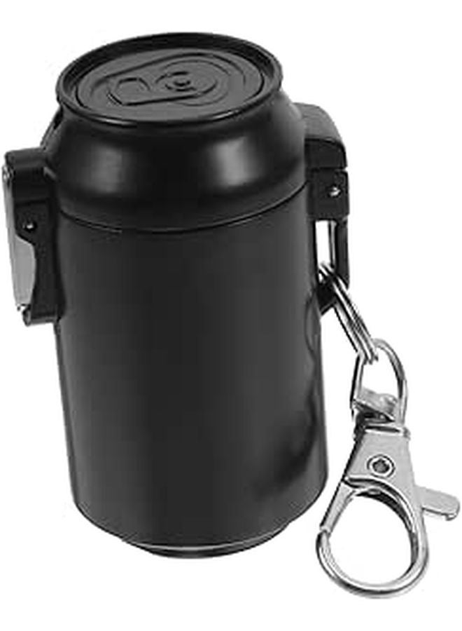 Large Capacity Portable Ashtray with Lid Outdoor Travel Smell Proof Cigarette Ash Tray - Image 1