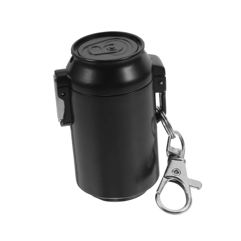 Large Capacity Portable Ashtray with Lid Outdoor Travel Smell Proof Cigarette Ash Tray - Image 2