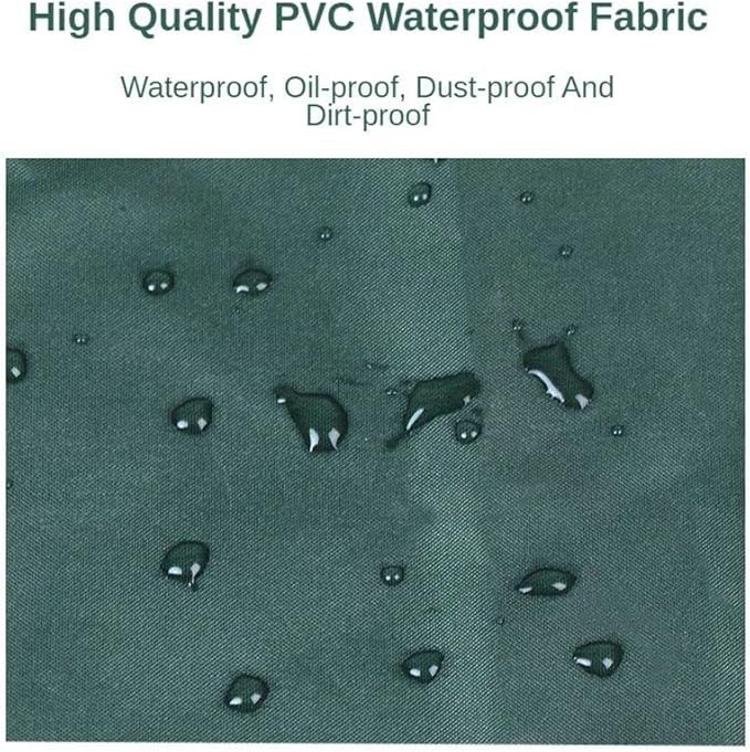 مريلة مطبخ من مادة PVC للنساء ، مريلة بجيب موسع مقاومة للماء، مريلة قهوة، مريلة طبخ للكبار, مكس - Image 2