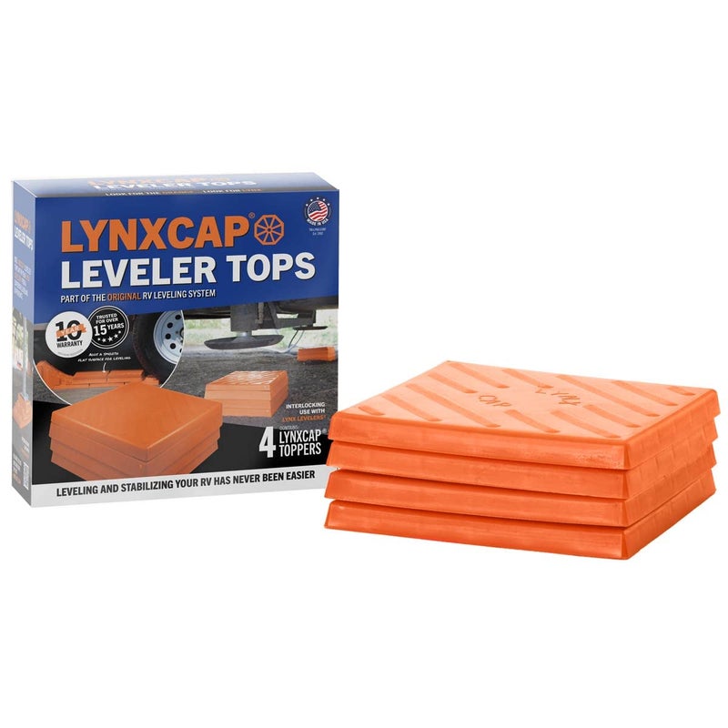 Tri-Lynx 00019 Lynx Cap - 4 Pack , Orange - Image 1