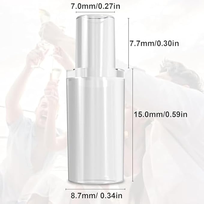 rayihni 20 Professional Breathalyser Mouthpieces Replacement Mouthpieces for Alcohol Test Portable Hygienic Safe Disposable Spouts (Breathalyzer Not Included) - Image 3