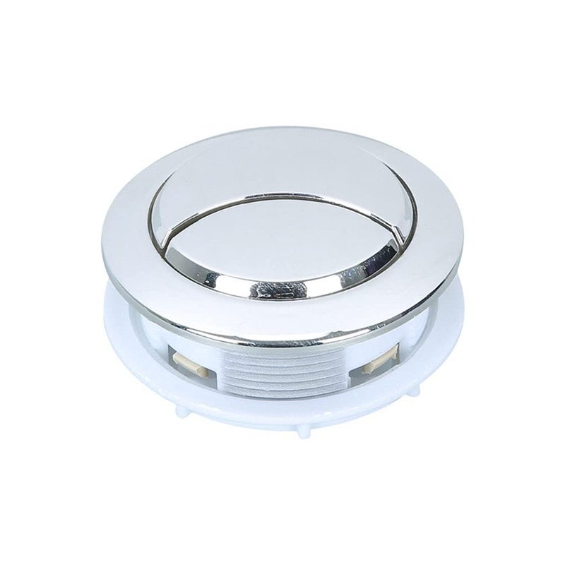 Dual Push Button Toilet Flush Valve Set 38cm Durable Plastic Water Efficient - Image 4