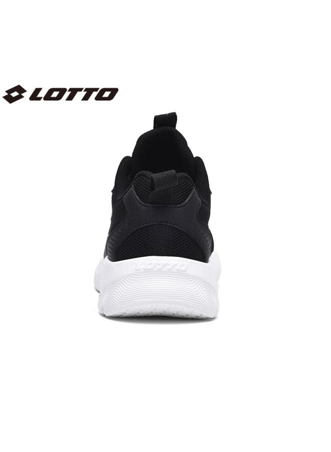 Lotto Women's Running Shoes, Shock Absorption And Rebound Sports Shoes, Breathable Versatile Casual Shoes 1096 Black/white Size 38 - Image 4
