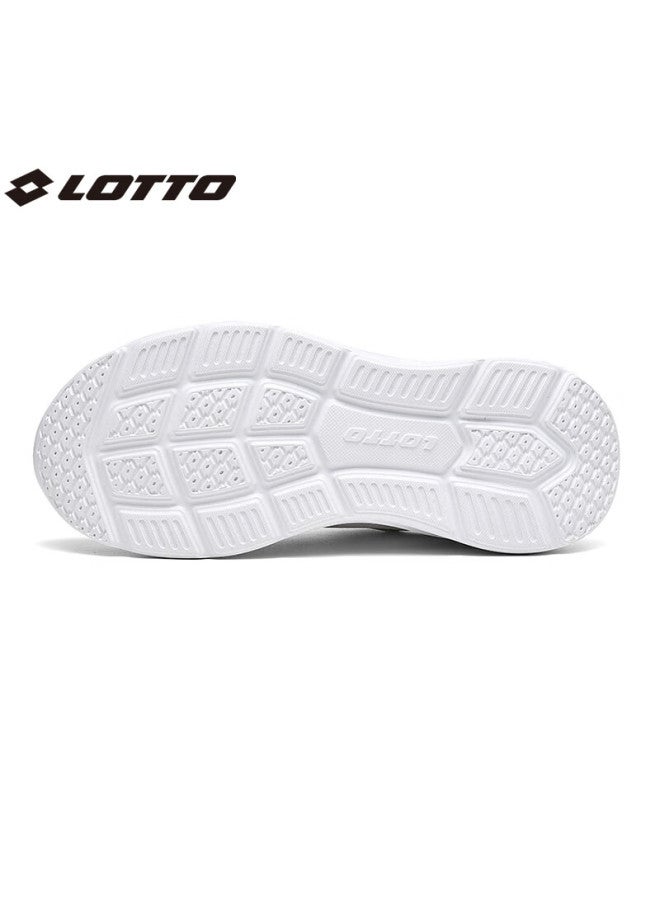 Lotto Women's Running Shoes, Shock Absorption And Rebound Sports Shoes, Breathable Versatile Casual Shoes 1096 Black/white Size 38 - Image 5