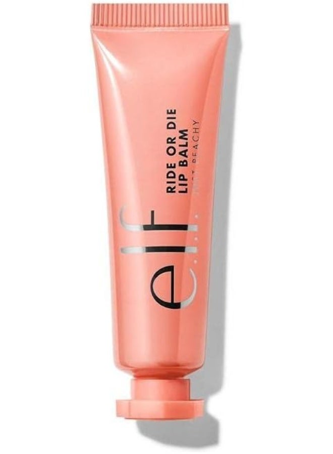 elf e.l.f. Ride or Die Lip Balm, Just Peachy - Image 1