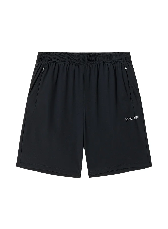 ANTA Men's Regular Fit Workout Training Commute Knit Half Pants