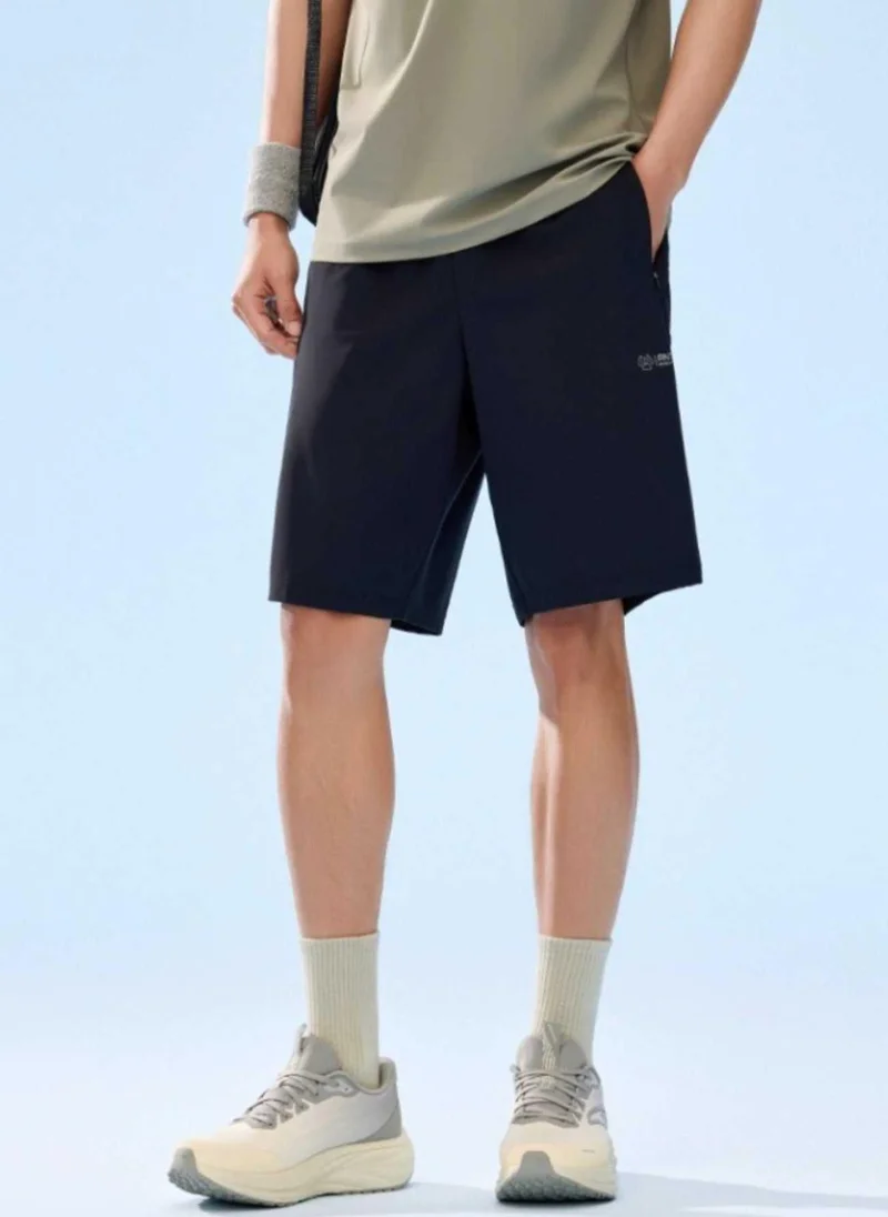ANTA Regular Fit Workout Training Commute Knit Half Pants