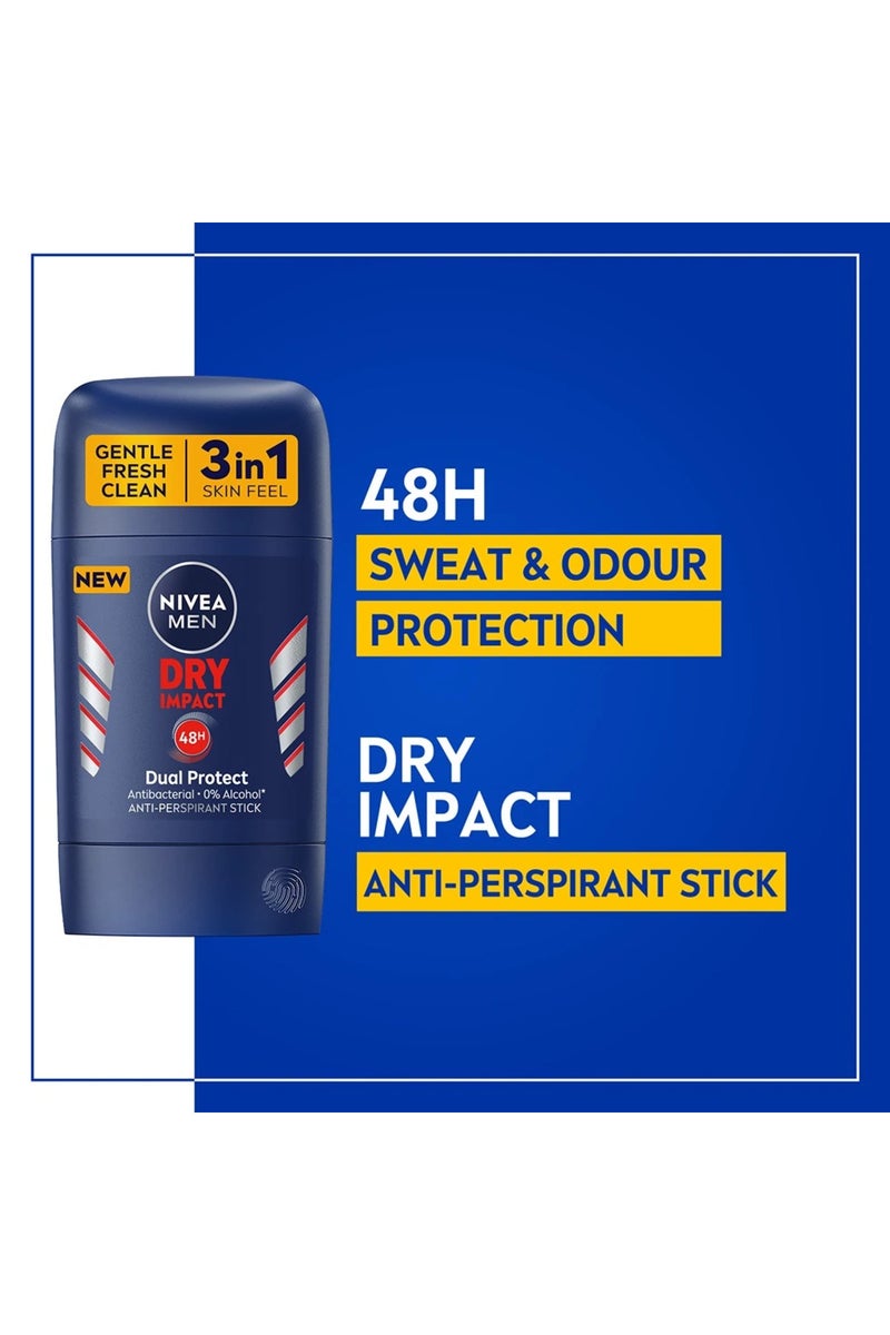 NIVEA DEO STICK DRY IMPACT MEN 50ML