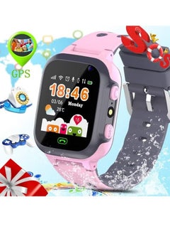 Nabi Kids Smart Watch With Calling Feature Support SIM Card Waterproof Watch Phone for Children Kid Student One Button Speed Dial Voice Call Chat HD Touch Screen Offers Security Positioning Watch Pink  - Image 2