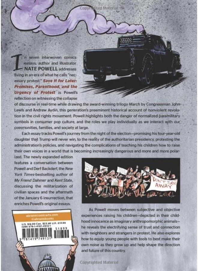 Abrams ComicArts Save It for Later: Promises, Parenthood, and the Urgency of Protest - Image 2