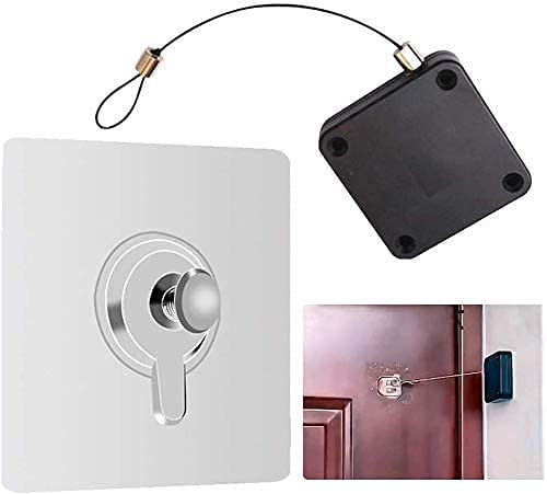 KLIZNIL PunchFree Automatic Sensor Door Closer with Door Closer Adjustable Spring Door Drawstring Closer Door for Internal Home Storm 2 - Image 5