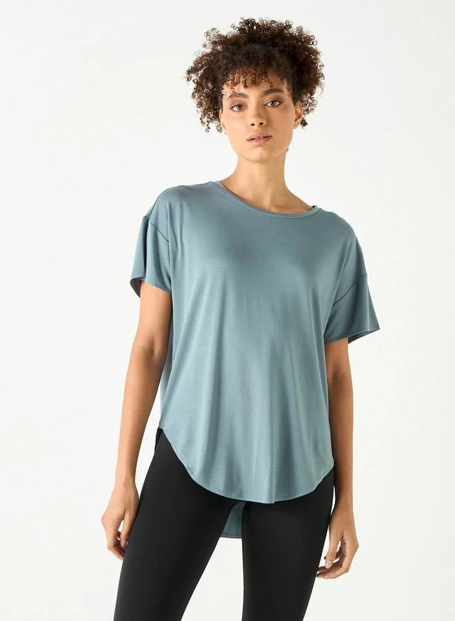 ADOT by Splash Crew Neck T-shirt with Short Sleeves