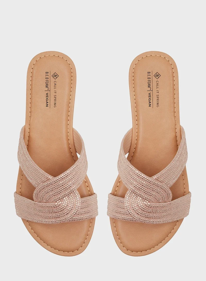 كول ات سبرنج صندل بليس مسطح