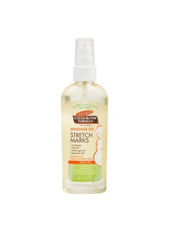 PALMER'S Palmer's Cocoa Butter Formula Massage Oil for Stretch Marks and Pregnancy Skincare, 3.4 Ounces  - Image 1
