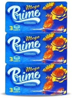PRIME Prime Facial Tissues 500 Tissues 3 Ply 3 Boxes 