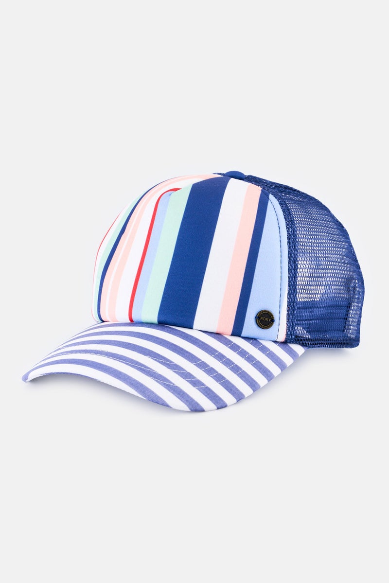 Roxy Men Stripe Adjustable Cap, Multicolor - Image 1