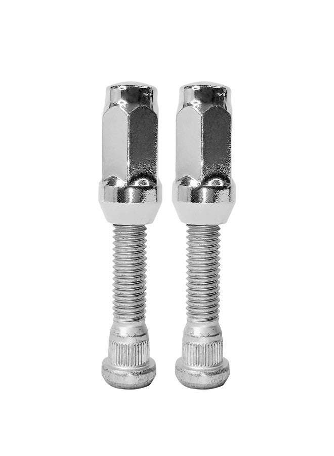Mysttoo M12x1.50 Wheel Lug Stud Nut Set Compatible with 2007-2022 Dodge Grand Caravan Avenger Caliber Journey Jeep Compass Patriot Chrysler Town & Country 200 Sebring (4PCS) - Image 2