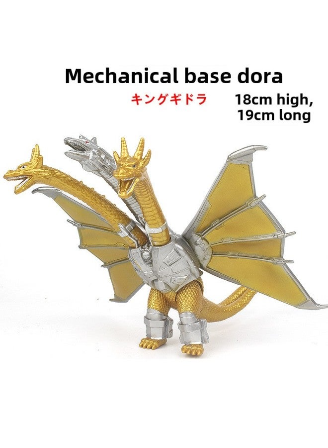 Godzilla War King Kong Monster Soft Glue 2023 Godzilla Film Series Soft Glue Quality Price Advantage-Color:24cm Red Lotus Godzilla-red  - Image 5