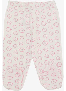 Breeze Baby Girl Hospital Release 3-Piece Cute Baby Teddy Bear Pattern 0-4 Months, White  - Image 3