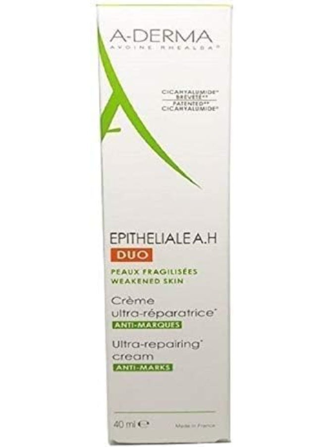 إيه-ديرما كريم الإصلاح الفائق A-Derma Épithéliale AH Duo 40 مل - Image 3