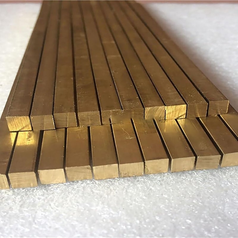 Solid Brass Square Bar Rod 9 5x9 5mm Size Length 500mm - Image 5
