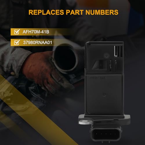 ROADFAR مستشعر تدفق الهواء ROADFAR MAF يناسب Acura ILX MDX RDX RL TL ZDX، و Honda Accord Civic Crosstour CR-Z Fit Insight Odyssey AFH70M-41B 37980RNAA01 37980RADL11 37980RC0M01 MAF0033 - Image 3