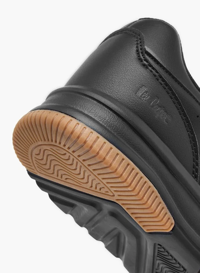 لي كوبر Men's Perforated Lace-Up Sneakers