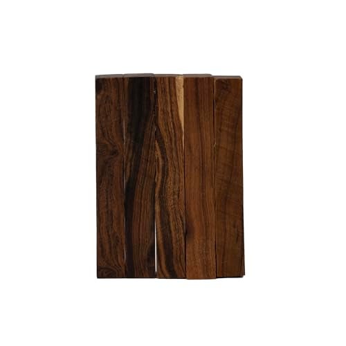 IECAP LLC Pack of 5 Ironwood Pen Blanks – Exotic Wood Blanks for Pen Turning and Woodturning – Pen Blank Turning Supplies DIY Crafts – Size 6 1/4 x 7/8 x 7/8 inches - Image 3