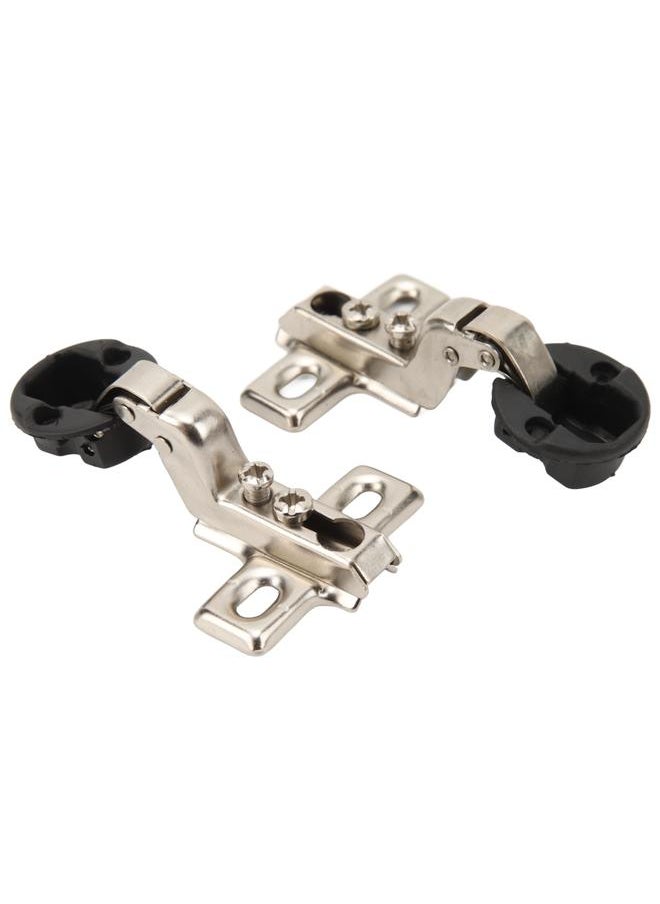 Thoraya 2pcs 26mm Hole Glass Hinge Mini Cabinet Hinge For Cabinet Glass Door  - Image 4