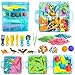 AGENTLAN Dino Ocean Sensory bin Dino Ocean Sensory Toys with Play Sand for Toddlers Boys and GirlsKids Toys Gift Sand Box for Age 3 4 5 6 7 8 - Image 3