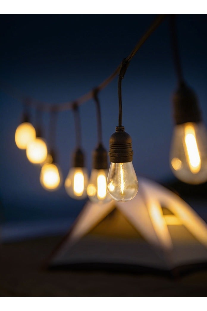 MODI Solar String Lights 12M – 20 LED Bulbs | Outdoor Solar Light with 35W Panel & 30000mAh Battery | Waterproof IP65 Energy-Saving Patio Garden Fence Lighting - Image 5