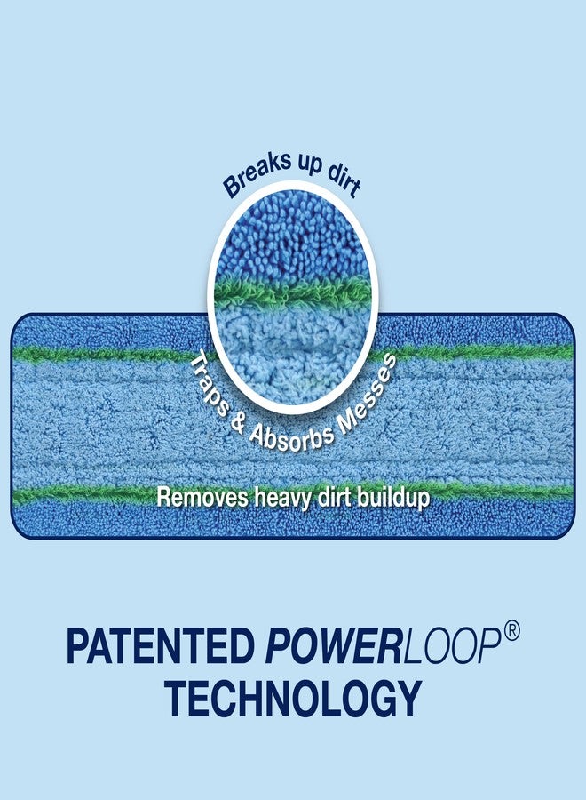 Bona Mop Microfiber Deep Cleaning Pad for Hardwood & Hard Surface Floors - 1-Pack - For Use With Bona Mops - Dual Zone Cleaning - Image 2