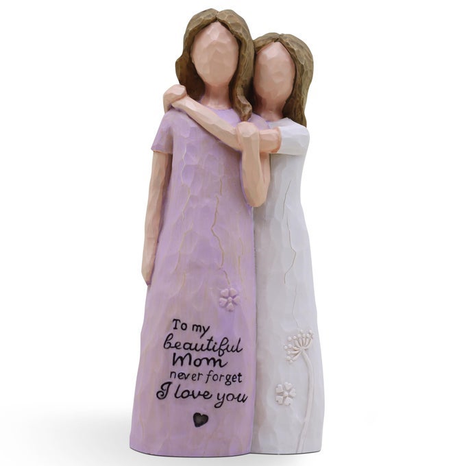 Mom Birthday Gifts Mother of The Bride Gift Mom Gifts for Christmas Sculpted HandPainted Figurine