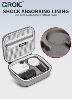 GROIC Carrying Case for Insta360 GO 3 Action, Storage Bag Mini Protective Compatible Action Camera Accessories  - Image 5