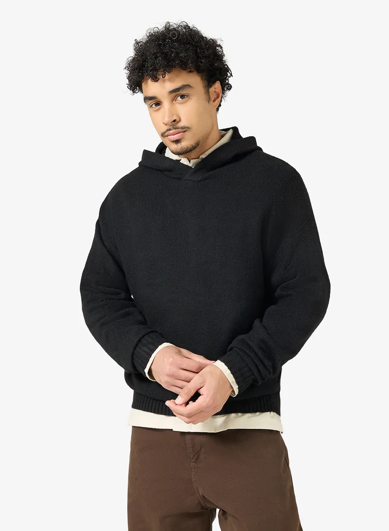 JACK & JONES Logo Regular Fit Pullover Hoodie