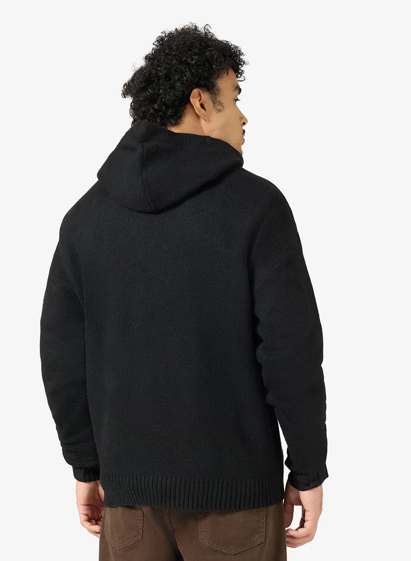 JACK & JONES Logo Regular Fit Pullover Hoodie