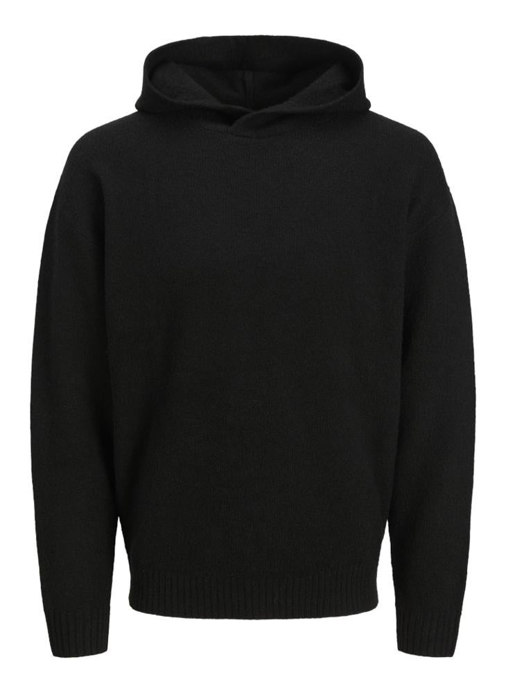 JACK & JONES Logo Regular Fit Knitted Pullover Hoodie - Image 5