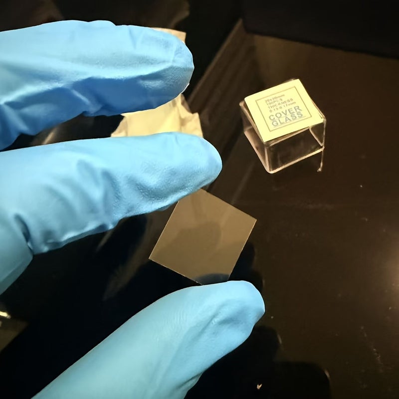 Microscope Cover Glass 18x18 Cover Slips High Definition Clear Visibility High Light Transmittance 200 Pieces - Image 5