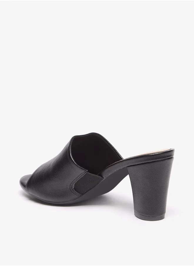 فلورا بيلا من شو إكسبرس Women Casual Slip On Block Heels