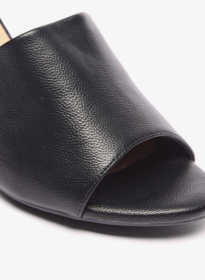 Women Casual Slip On Block Heels