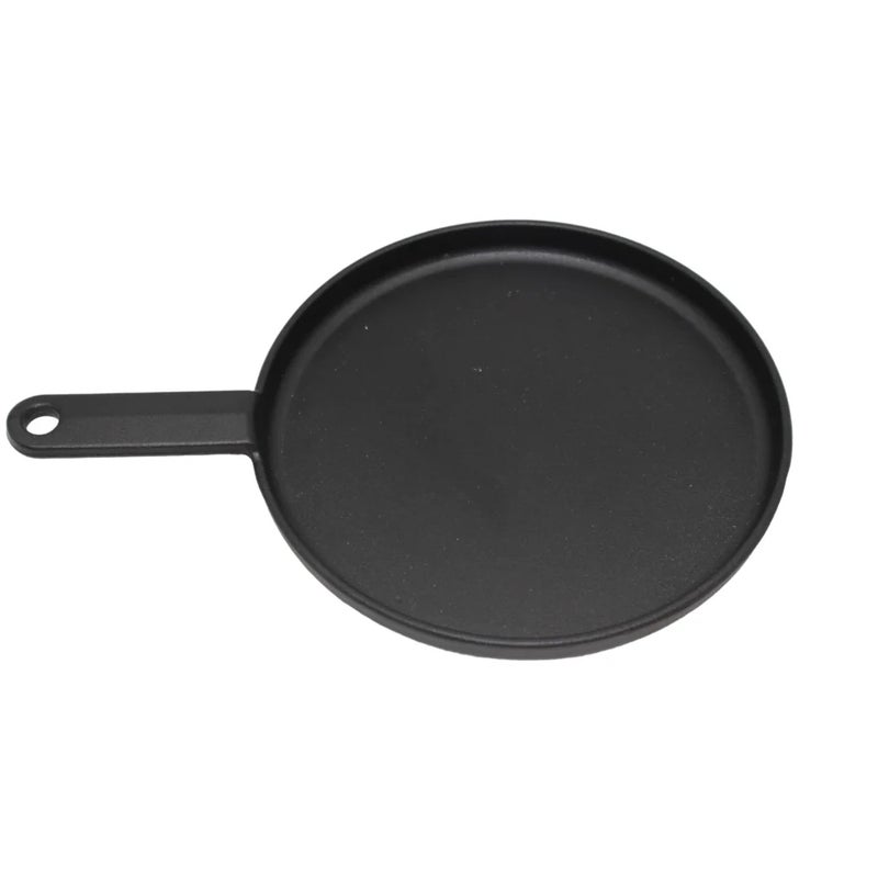Round Cast Iron Serving Pan with Wooden Board 26 cm - A-865GL - Image 5