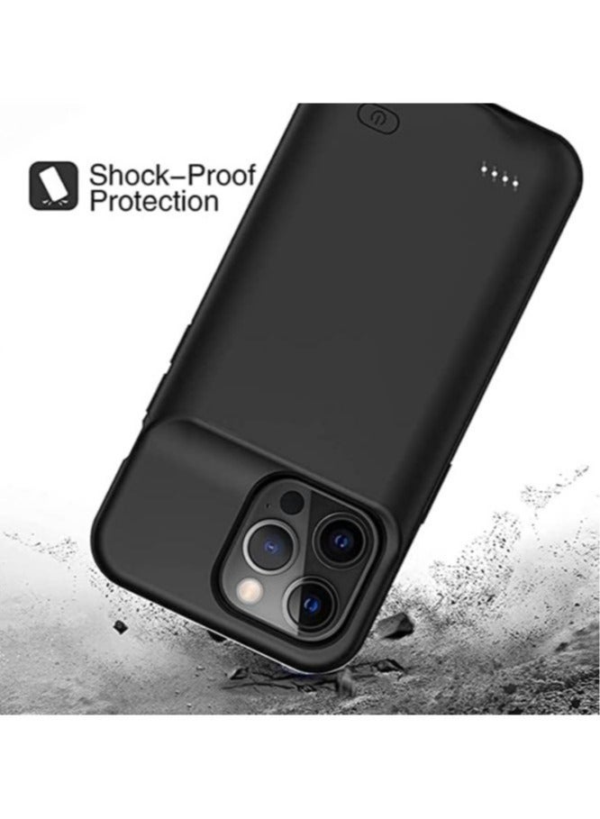 ELTRAZONE Battery Case for iPhone 13 Pro, Portable Battery Pack, Rechargeable Smart Charger Case, External Battery Charging Case, 3500 mAh, Compatible with (iPhone 12). - Image 2