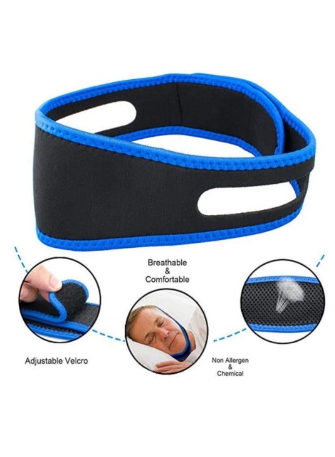 Generic Anti-Snoring Belt, Anti-Snoring And Anti-Opening Mouth Fixer, Anti-Snoring Chin Belt, Anti-Mouth Breathing Correction Belt - Image 4
