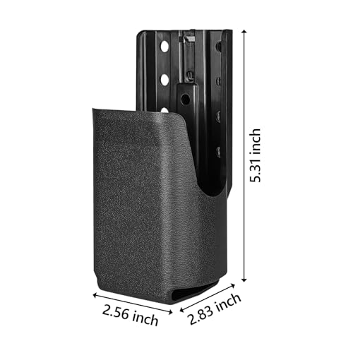 LUITON Holster for Motorola APX6000 Radio Holder for Duty Belt Molle Pouch Tactical Radio Holster Vest Mount Portable Radio Case Compatible with Motorola APX6000/APX8000 - Image 3