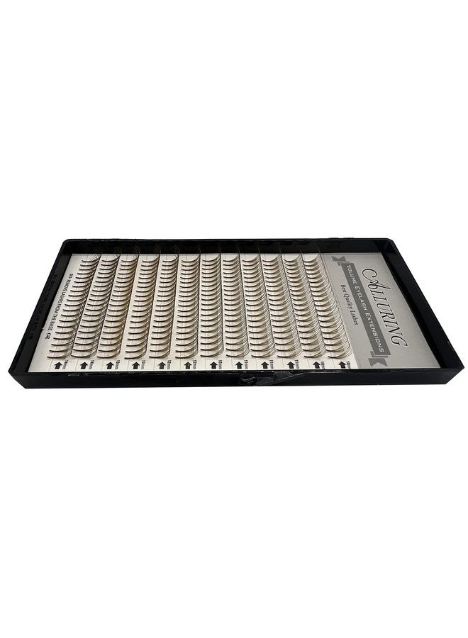 ألورينغ رموش كثيفة بنية متنوعة مختلطة 5D Lash Fans C Curl بسمك 0.07 مم وصلة رموش ملونة (D.07 × حجم مختلط (1014 مم)) - Image 3